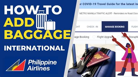 how to add baggage in pal